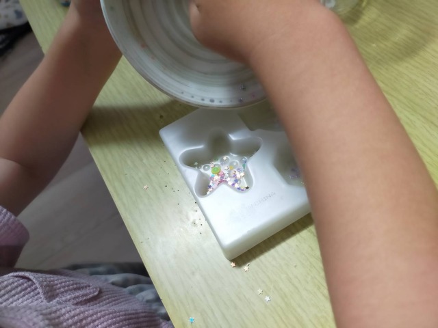 キラキラせっけん