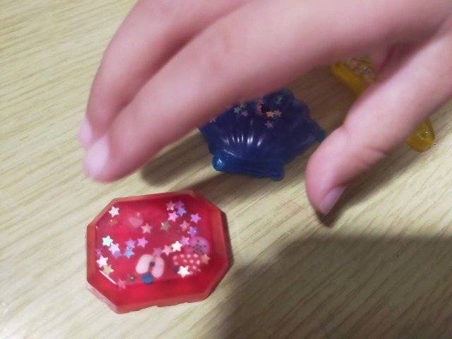 キラキラせっけん