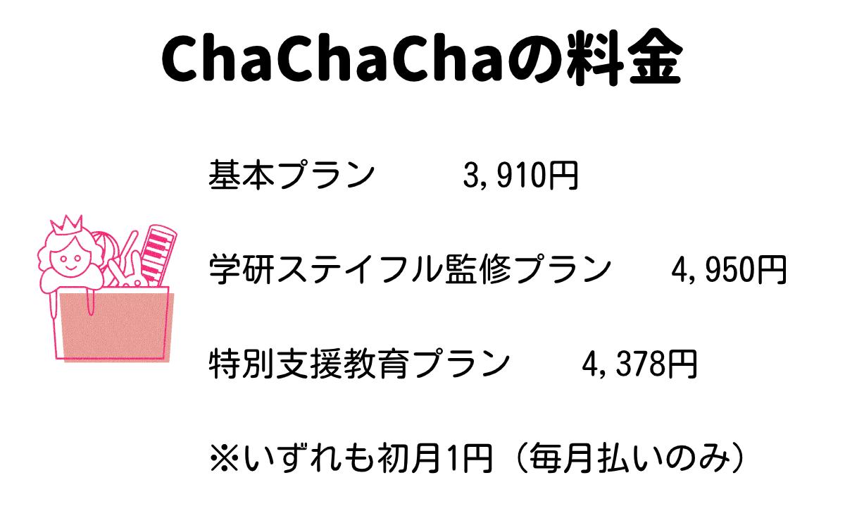 ChaChaChaの料金
