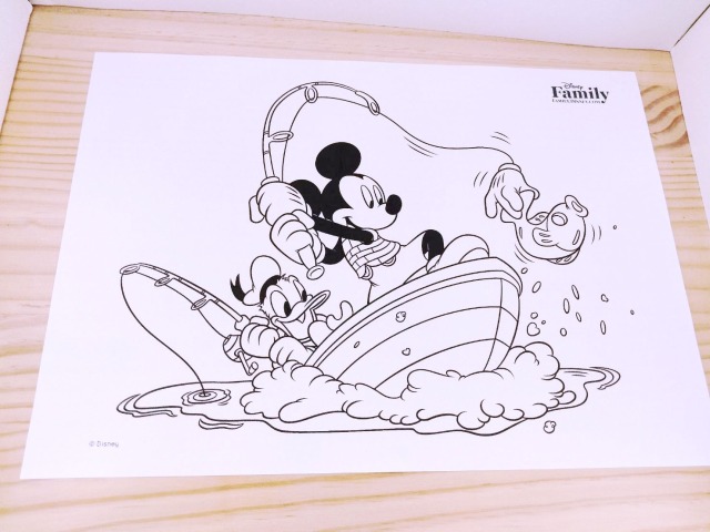 ディズニーぬりえ