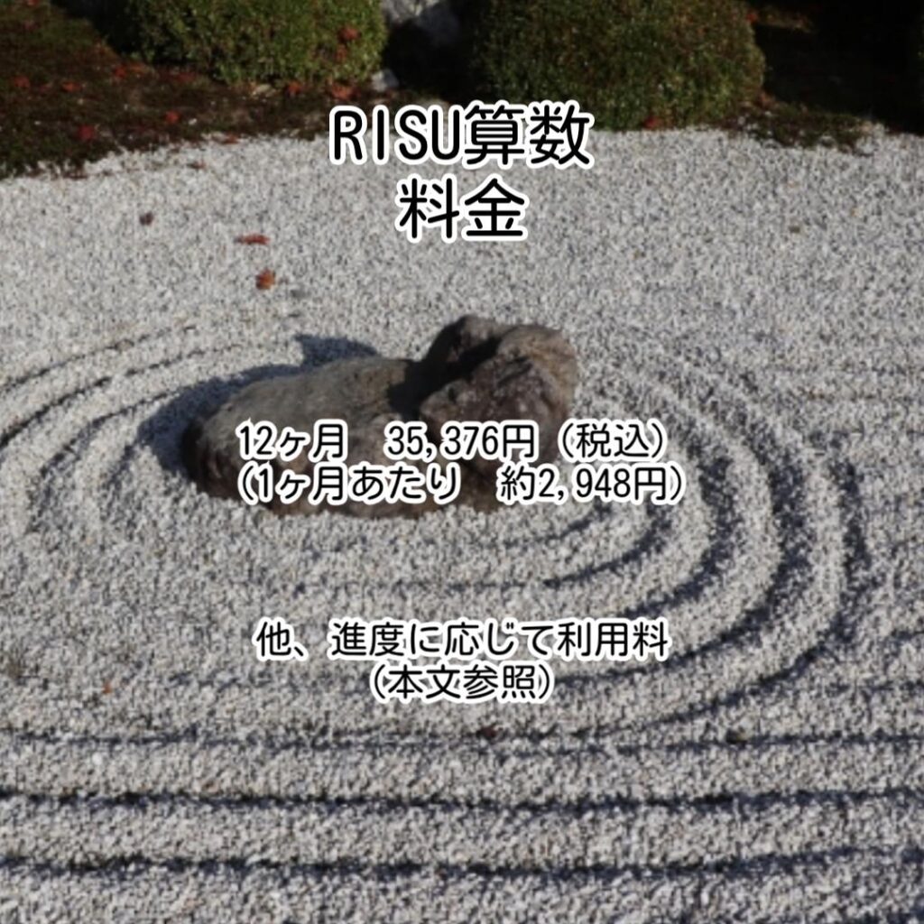 RISU算数料金