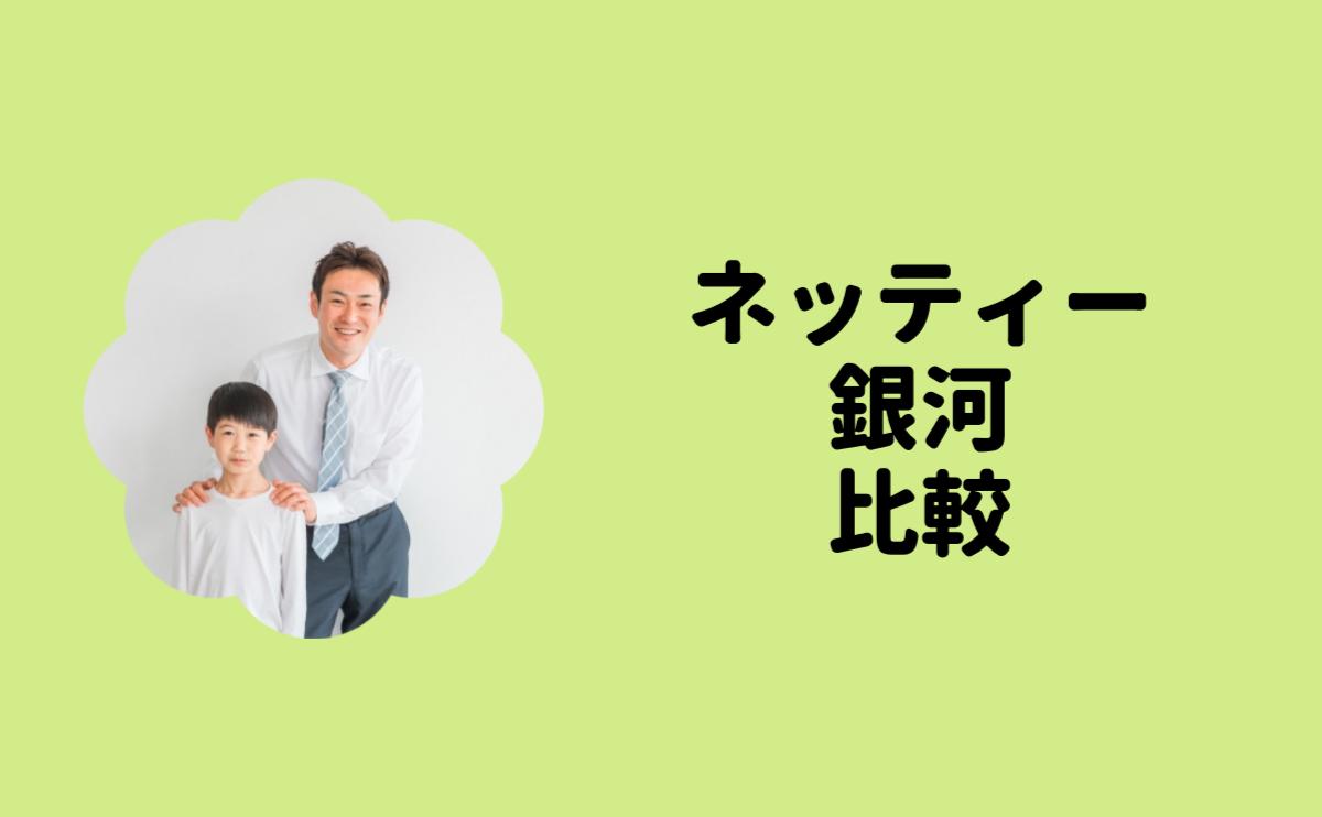 ネッティー銀河比較