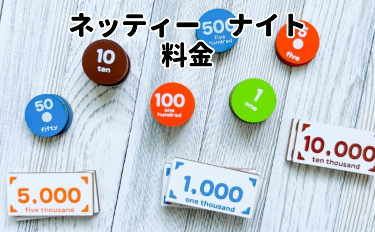 ネッティーナイト料金