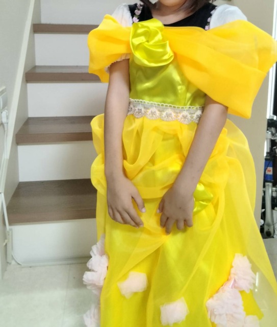 ディズニープリンセス風ドレス