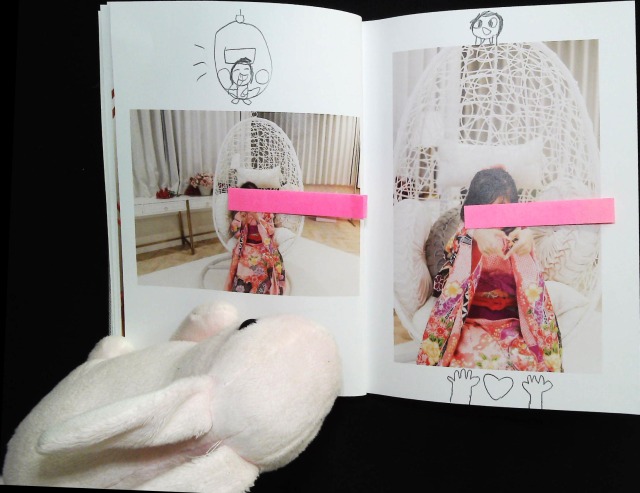 フォトブックBONの七五三写真集